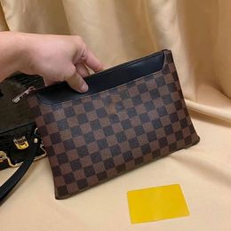 Men's Handbag 2022 New Men's Bag Handheld Bag Letter Envelope Large Capacity Letter Handheld Bag