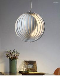 Pendant Lamps Postmodern Nordic Designer Moon Chandelier Creative Personality Restaurant Bedroom Bar Art Bedside