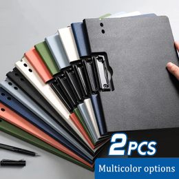 Filing Supplies A4 File Folder Clipboard Writing Pad Memo Board Double Clips Test Paper Storage Organizer School Office Stationary 230706