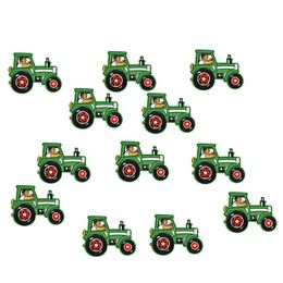 Diy Tractors patches for clothing iron embroidered patch applique iron on patches sewing accessories badge stickers on clothes215i