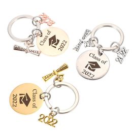 Keychains 3Pcs Graduation Themed 2022 Key Rings Unique Bag Decors207K