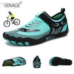 Cycling Footwear SENAGE New Casual MTB Cycling Shoes Breathable Lightweight Mountain Bicycle Sneakers Men Road Bike Shoes Women Fitness Shoes HKD230706