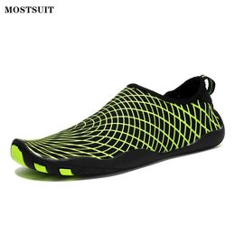 Hiking Footwear Mens Aqua Shoes Outdoor Wading Shoes Quick-dry Breathable Lovers Swimming Shoes Women Water Shoes Beach Surfing Diving Hiking HKD230706