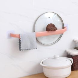 Hooks Towel Bar Wall-mounted Waterproof Sticky Hanger For Kitchen And Bathroom Rack Multi-Functional Flexible Storage B88