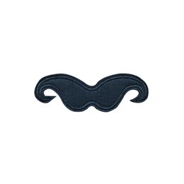 10PCS Black Mustache Patches for Clothing Iron on Transfer Applique Patch for Jeans Bags DIY Sew on Embroidery Badge323R