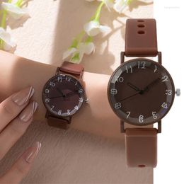 Wristwatches Minimalist Digital Women Sports Watches Fashion 2023 Silicone Strap Ladies Quartz Casual Dress Clock