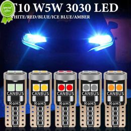 New T10 3030 CANBUS LED Car Light DrivingWide Light Reading Lamp Licence Plate Lights Instrument Bulb 6000K 12V