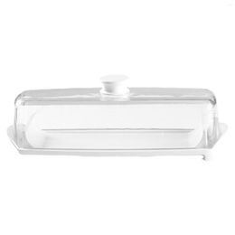 Plates Keep Fresh Microwave Practical With Lid Convenient Restaurant Container Countertop Saver Dinnerware Butter Dish Easy Clean