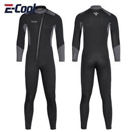 Swim Wear 5MM Men Long Sleeve Quick Dry Swimming Suit Adult UV Protection Snorkeling Surfing Wetsuit Water Sports Onepiece Diving 230706