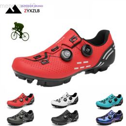 Cycling Footwear Unisex Cycling Shoes Mtb Road Bike Men Sneakers Bike Shoe Cleat Non-slip Mountain Bicycle Shoe Spd Sapatilha Tenis De Ciclismo HKD230706