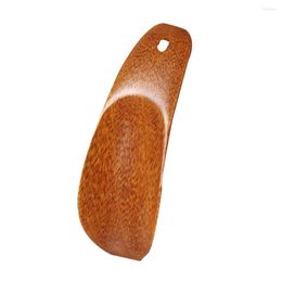 Chopsticks Men Women Mini Portable Small Polished Solid Wooden Shoehorn Unisex Shoe Pumping Horn