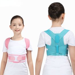 Belts Suspenders Children Back Posture Corrector Orthopaedic Corset Shoulder Lumbar Wasit Support Correction For Kids Teens Straighten Upper Belt 230705