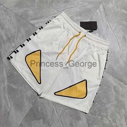 Men's Shorts New Summer Mens Shorts Designers Casual Sports Knee Length Fashion Quick Drying Men Beach Pants Black and White letter print Short Asian x0713 X0713