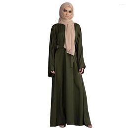 Ethnic Clothing Kaftan Robe For Muslim Women Arabic Style Dress Lady Tradditional Gown Outside Wear Prayer Islmaic