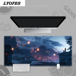 Other Home Garden Gaming Mouse Pad Large 80x30cm Gamer Deskpad Laptop Mat Writing Desk Mats Computer Keyboard Mousepad for PC 230705