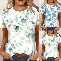 Women's Blouses 2023 Floral Short Sleeve Tops Casual Fashion Shirts And Multiple Colors Available For A Trendy Look Guard