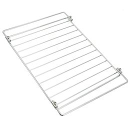 BBQ Grills Rack Oven Wire Shelf Barbecue Grid Grill Camping Baking Cookie Bbq Steel Cooling Adjustable Extendable Replacement Universal dsfrwb 230706