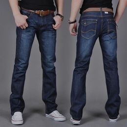 Designer Men's Jeans Spring and Summer Skinny Jeans Straight Casual Slim Jeans Business Casual Elastic252B