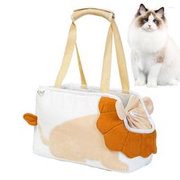 Dog Car Seat Covers Pet Carrier Bag Cat Shoulder With Breathable Mesh Lightweight For Supplies Travel Purse Outgoing