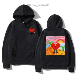 Women's Hoodies Sweatshirts Bad Bunny Hoodie Korean Apparel Casual Pullover Harajuku Sweatshirt Men's/Women's Hoodie Hip Hop Hoodie Funny Sweatshirt Z230707