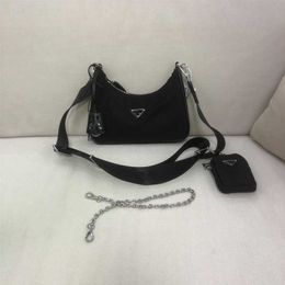 Handbag Factory Clearance Wholesale 2023 New Family Three-in-one Msenger Bag Wide Shoulder Belt Single Chain Hobo Portable Women's