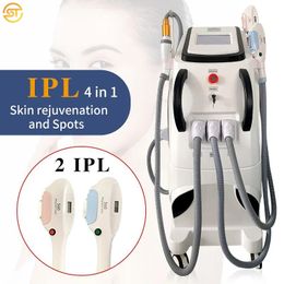 4 In 1 360 Elight Ipl Opt Rf Nd Yag Laser Tattoo Removal hair Removal device ipl machine