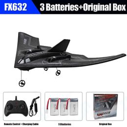 Remote Control Rc Aircraft B2 Stealth Bomber 34CM Wingspan Radio Controlled Plane Glider Toy