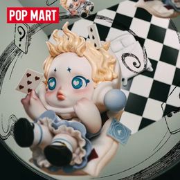 Blind box POP MART SKULLPANDA EVERYDAY WONDERLAND Series Blind Box Toys Action Anime Figure Kawaii Mystery Box Model Designer Doll Gift 230705