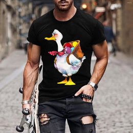 Men's T Shirts Cotton 3D Crewneck Printed Short Sleeve Summer Easter Theme Series Casual T-shirt Men Clothing Streetwear