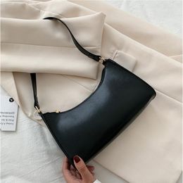 Evening Bags Simple Female Daily Bag Casual PU Leather Sling Handbag Purse Women Elegant Chain Shoulder Crossbody Shopping