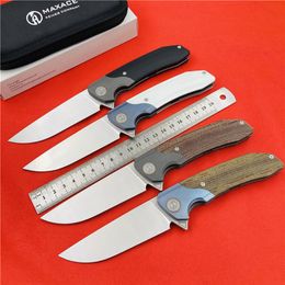 Second Goliath Camping Generation G10 Knife Folding Outdoor Small Steel K110 Maxace Handle Fishing Tools Shitx2403