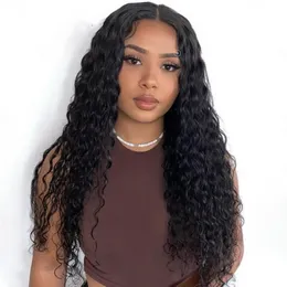 Glueless Lace Front Human Hair Wigs Water Wave HD Lace Frontal Wig 13x4 Transparent Lace Wigs For Women Human Hair