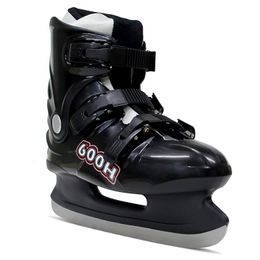 Ice Skates Most Impactive Resistance Plastic Hard Shell Adjustable Sizes Shoes for Adult 230706