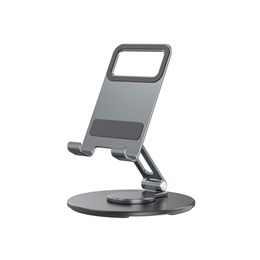 Ajustable height angle Aluminium alloy For Cellphone Tablet Holders Metal 360 Degree Rotating Desk Foldable Adjustable Stands