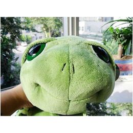 Plush Dolls Spot 20Cm Super Green Big Eyes Tortoise Turtle Animal Kids Baby Birthday Christmas Toy Gift Drop Delivery Toys Gifts Stu Dhxqr