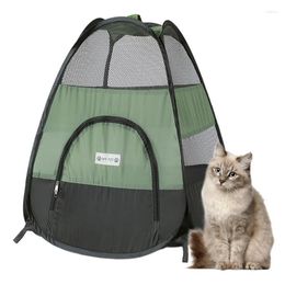 Dog Car Seat Covers Pet Tent Outdoor Breathable Pets Detachable Nest With Grid Window Design Strong Construction Suitable For Duck