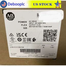 New Allen Bradley 25b-e012n104 10hp Fw 6.001 Powerflex 525 Ac Drive