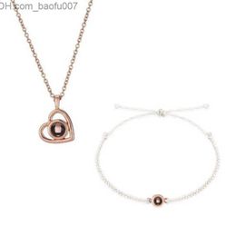 Pendant Necklaces Customization of necklace and bracelet set pictures Z230707