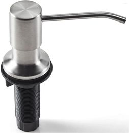 Kitchen Faucets Soap Dispenser For Sink Built In Stainless Steel (Brushed Nickel) Pump Set Dish Or Lotion Refill From The T