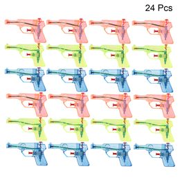 Gun Toys 24 Pcs Transparent Small Water Children Squirt Great Summer Children S 230705