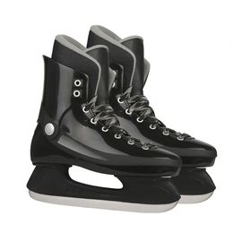 Ice Skates Factory Price OEM Fibre Midsole Hard Shell Speed Hockey Skating Shoes For Man Boy 230706