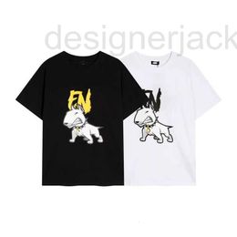 Men's T-Shirts Designer Mens T shirt trend printing half sleeved top round neck short sleeves shirts summer men women cartoon dog tee luxury oversized T-shirt OZ2E