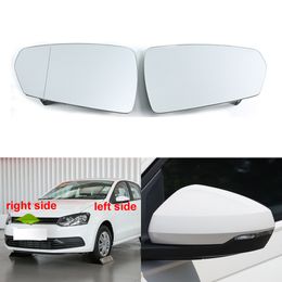 For Volkswagen VW Polo 2019 2020 2021 2022 Car Accessories Side Rearview Mirror Lenses Reflective Glass Lens with Heating 1PCS