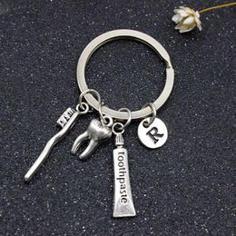 Dentist Keyring Dentist Keychain Dental Assistant Gift Dental Hygienist Keyring2535