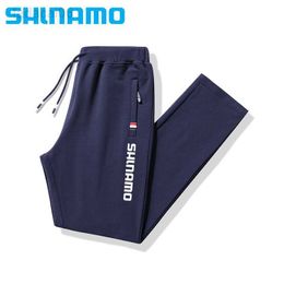 Fishing Accessories Spring Summer 2023 Fishing Pants Large Size Sport Fishing Suit Elastic Waist Casual Cotton Sports Cycling Stretch Men's Running HKD230706