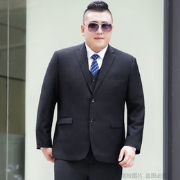 Men's Suits Blazers 9XL Jacket Vest Pants 3 Pieces Suit Fat Plus Size Latest Coat Pant Designs Business Set Wedding Dress Interview 230705