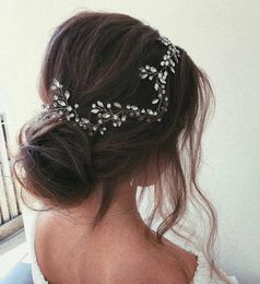 Bridal Headwear Crystal Rhinestone Hair Band Light Luxury Style Wedding Dress Special Wedding Hair Accessories
