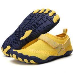 Hiking Footwear Elastic Quick Dry Comfortable Aqua Shoes Men Women Nonslip Water Shoes Breathable Seaside Beach Barefoot Surfing Wading Sneakers HKD230706