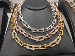 Necklaces New luxury womens pendant long 45cm designer necklace Jewellery bracelet necklaces Engagement set for women Men fashion Top Quality