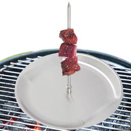 BBQ Grills Vertical Skewer For Tacos Al Pastor Grill Brazilian Spit Stand Shawarma Kebabs 230706